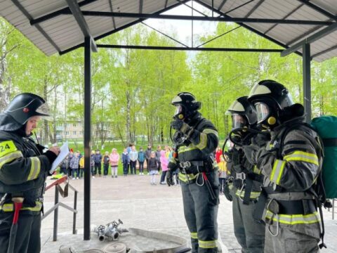 Спасатели провели пожарно-тактические учения в детском саду Егорьевска новости Егорьевск 